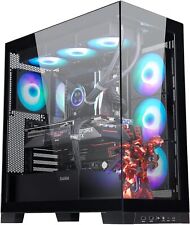 SAMA Full Tower Case ATX PC Gaming Case Tempered Glass 4 ARGB FAN USB3.0 Type C picture