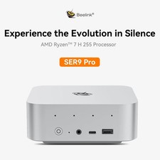 Beelink SER9 Pro AMD Ryzen 7 H 255 - 24GB / 1TB / 780m - Frost Silver - New picture