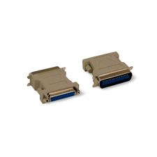 DB25 Female to CN36 Male Molded Shielded Adapter Parallel Centronics - Beige picture