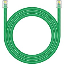 NECABLES CAT5E RJ11 Data Cable DSL Cable 3Ft Heavy Duty High-Speed for DSL Modem picture