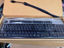 NEW UNUSED OPEN BOX HP Full Size USB Wired Keyboard  352751-001 picture