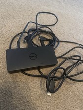 GENUINE Dell D3100 USB 3.0 UHD Docking Station 4K picture