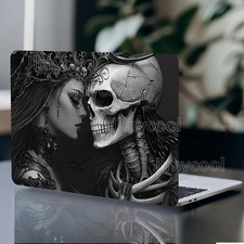 2PCS Gothic Beauty Skeleton Vinyl Stickers Waterproof Scratch Resistant Laptop picture