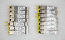 Lot of 14 Avago ABCU-5730RZ 1.25Gbps RJ45 100m TX/RX Optical Fiber SFP Modules picture