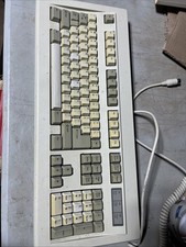 Mitsumi Electric Co Mechanical Keyboard Model KPQ-E99YC-11 pin DIN plug Untested picture