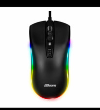2Boom Bandit GMS100K Wired USB GAMING Mouse LED 1200 DPI Black WITHOUT BOX picture