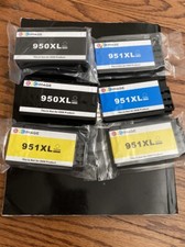 LOT OF 6 GPC IMAGE INK REPLACEMENT FOR HP 950XL 951XL USE W OFFICEJET / i2-1 picture