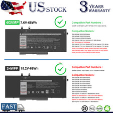 4GVMP 3HWPP Battery For Dell Latitude 5400 5500 5401 5501 Precision 3540 3541 picture