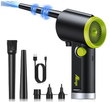Plumero aire eléctrico inalámbrico 6000mAh velocidad continua carga rápida. NUEV picture