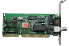 Genuine Vintage RARE Magitronic EZ-2000 RJ45/BNC 16-Bit ISA Network Card picture