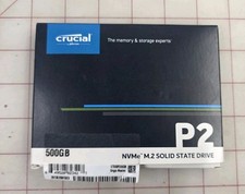Crucial P2 500GB NVMe PCIe 2280 M.2 Internal SSD (CT500P2SSD8) picture