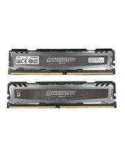 (LOT OF 2) Micron BALLISTIX 4GB DDR4 2400Mhz  BLS4G4D240FSB.8FBD Desktop Ram #21 picture