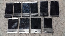 Lot of 10 Non-Working Blackberry KeyOne and Passport Smartphones w/Problems picture