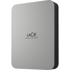 LaCie Mobile Drive Secure STLR2000400 2TB USB-C Portable Hard Drive Space Grey picture