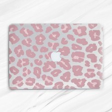 Pink Leopard Cheetah Fur Animal Print Hard Case For Macbook Air 13 Pro 16 13 15 picture