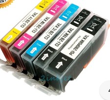 EZink PGI280XXL Black CLI281XXL Color High Yield 5-Pack Ink Cartridges New WObox picture