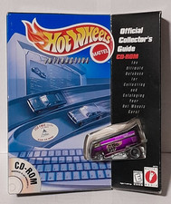 Hot Wheels Redline Drag Bus Purple 30 Years Official Collector's Guide CD 1998 picture