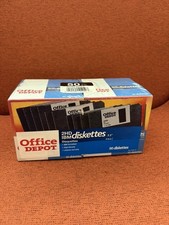 Office Depor 3.5 Floppy Diskettes 50 Pack 1.44MB IBM Formatted 2HD New Sealed picture