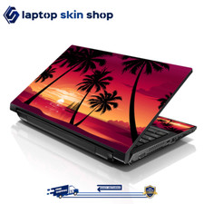 Laptop Skin Sticker Decal Cover for Notebook Apple Asus Sunset Beach 13-16 inch picture