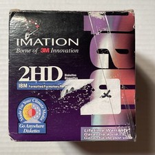 Imation 2HD 3M Floppy Discs 3.5