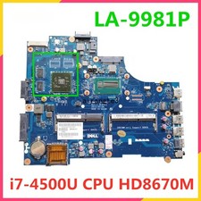 For Dell 15R 5537 Motherboard  i7-4500U GPU  LA-9981P Mainboard 100% Fully Test picture