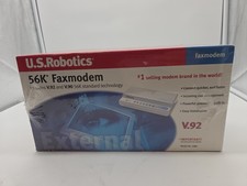 SEALED NEW US Robotics Sportster 56K V.90 Fax Modem USR5686D - FREE S/H picture