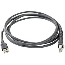 Zebra CBA-U01-S07ZAR 7ft USB Barcode Scanner Cable Symbol Motorola NEW picture