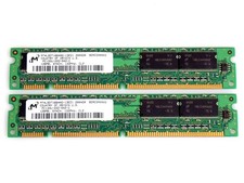 256MB (2x128MB) Micron MT4LSDT1664AG-13ED1 SDRAM 133Mhz PC133 UDIMM RAM picture