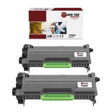 2Pk LTS TN890 Black Extra HY Compatible for Brother HL-L6400DW L6400DWT Toner picture