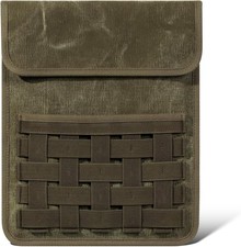 16 Inch Laptop Sleeve, Tablet Bag with Accessory Pocket, Army Green for MacBook picture