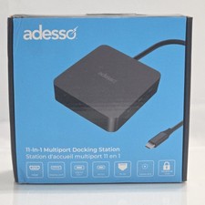 Adesso 11 in 1 USB C Multiport Docking Station Dual Display HDMI USB 3.2 NEW picture