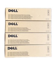 4 x Genuine Toner DELL 5130cdn 5130cn / U157N X942N P615N R273N Cartridges Set picture