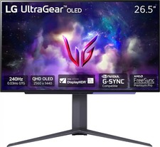 LG UltraGear 27'' (2560 x 1440) OLED QHD 240Hz .03ms GtG Monitor 27GS95QE-B picture