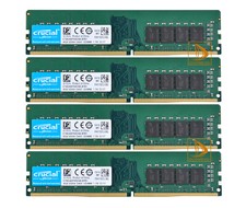 32GB Crucial 4X 8GB PC4-2400T DDR4 2400MHz 288Pin UDIMM Desktop Memory RAM @W3E picture