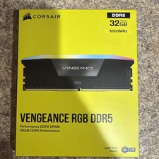 ✔SEALED✔ CORSAIR VENGEANCE RGB 32GB (2x16GB) 6000 MT/s (INTEL XMP) *CL36* DDR5 picture