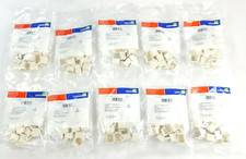 41084-BT Leviton Blank QuickPort Insert, Light Almond - 100 COUNT picture