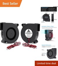 2Pcs 5015 24V Brushless Blower Fans: High Airflow & Quiet 3D Printer Cooling picture