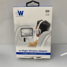 Just Wireless in-Flight Wireless Adapter NEW Airplane Bluetooth Connect -Dmg Box picture