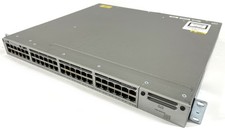 Cisco WS-C3850-48U-S 48-Port Gigabit UPoE Switch 1x PWR-C1-715WAC - See Desc picture