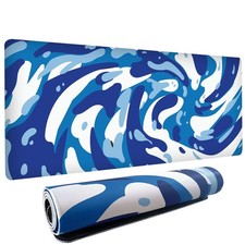 Tagbilang Gaming Mouse Pad 15.7L x 31.5W Fluid Blue picture