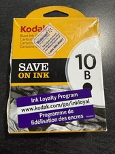 Genuine Kodak 10B Black Ink Cartridge 1163641 New Sealed OEM picture