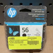 HP 56 Black Ink Cartridge C6656AN#140 for HP Printers 520 Page Yield picture