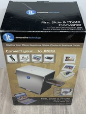 Innovative Technology Film Slide Photo Converter Scanner 35mm Negatives ITNS-500 picture