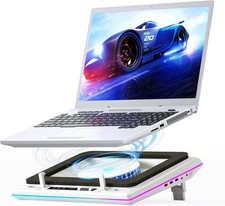 llano V12 Ultra Laptop Cooling Pad RGB 2800RPM USB 3.0 15.6-19