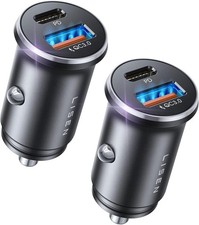 LISEN USB C Car Charger,69W Fast Charging Adapter, 2 Pack, 12V,iPhone Compatible picture