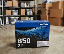 Brother TN850 Black Toner High Yield Cartridge 2 Pack - New ✅Sealed Box ✅ picture