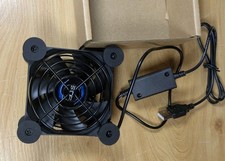 USB Powered 80mm Computer Cabinet Cooling Fan Quiet Dual Ball Bearing FF8025L05B picture