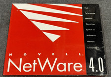 Novell NetWare 4.0 CD Installer - Part 132-013580-001 - 703-000498-001 - Sealed picture
