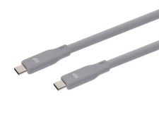 Monoprice USB4 Gen 2 Silicone Cable 6ft Gray picture