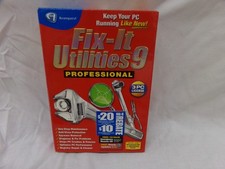 Fix-It Utilities 9 Professional PC Maintenance Windows XP & Vista AVANQUEST NEW picture
